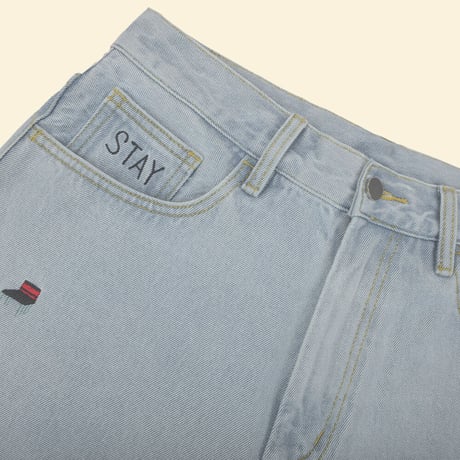 [CANDYMADE]  Candy Embroidered Denim