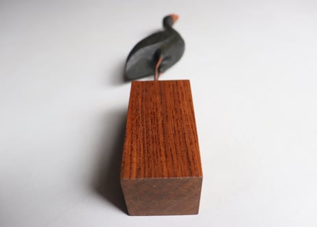 鳥の木彫（苔むす木工）