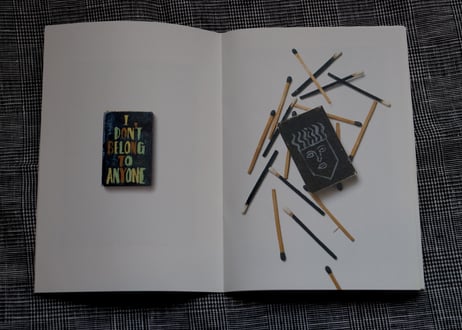 <本>平松麻『Things Once Mine』（スイッチ・パブリッシング）特典葉書つき