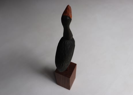 鳥の木彫（苔むす木工）