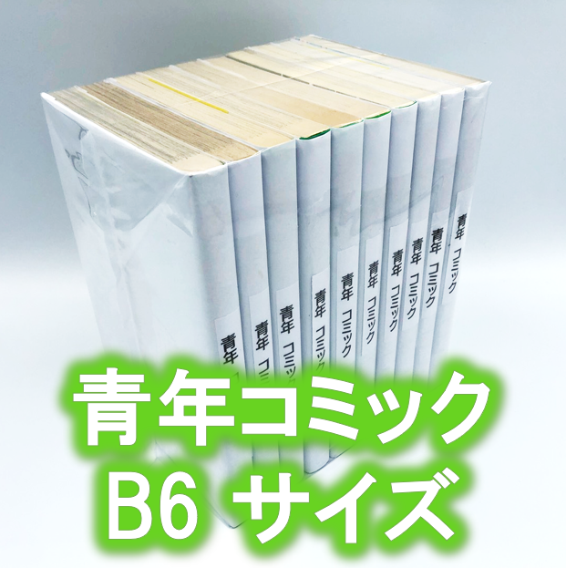 廉価版※【100枚入り】青年コミック(B6)サイズ約10冊用☆スプラータ