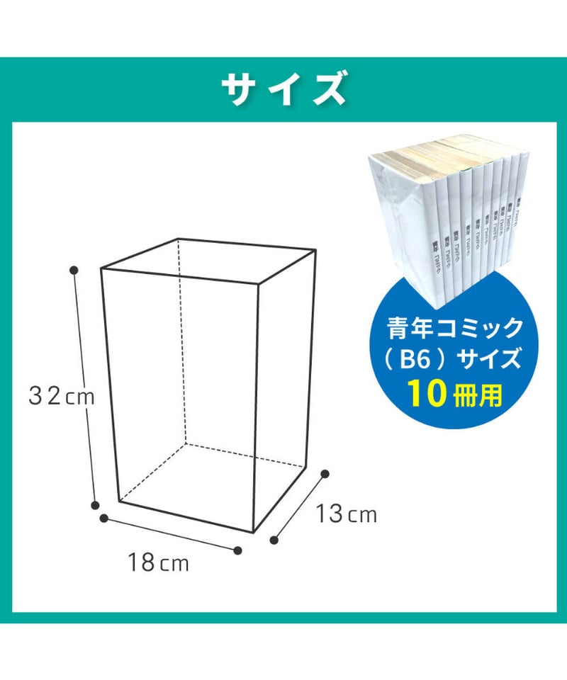多様なジャンルの書籍セット40冊‼️ 100枚入り】青年コミック(B6)サイズ約10冊用☆スプラータ