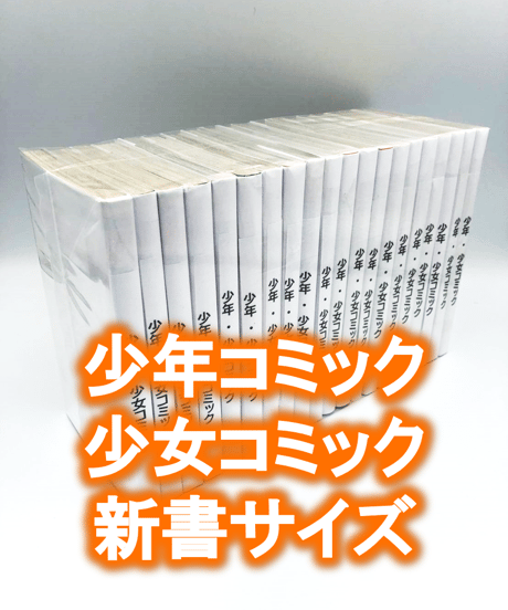 ※廉価版※【100枚入り】少年、少女コミック・新書サイズ約20冊用★スプラータ★セット本梱包資材（掲載写真内の本は付属しません）