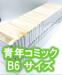 【20枚入り】青年コミック(B6)サイズ約30冊用★スプラータ★セット本梱包資材（掲載写真内の本は付属しません）