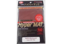 KMC ハイパーマット スリーブ レッド 赤（80枚入）