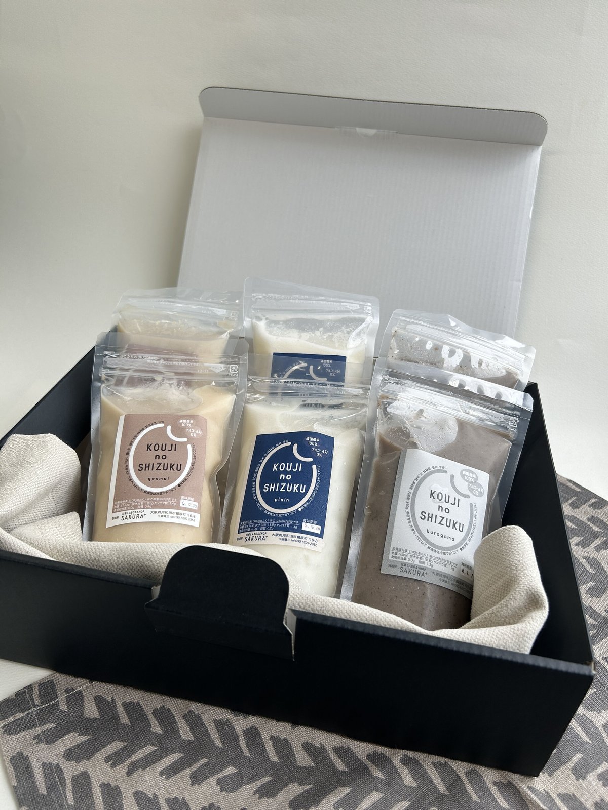 ayu☺︎♡さま専用商品 送料込]腸活甘酒KOUJI NO SHIZUKU(3種より選べる 計3個)【SAKURA＋】
