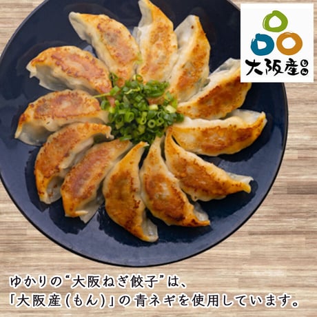 [送料込]大阪ねぎ餃子(20個×2P)【ゆかり】