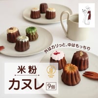 [送料込]iroha米粉カヌレセット (9個)【颯～SATSUKI～】