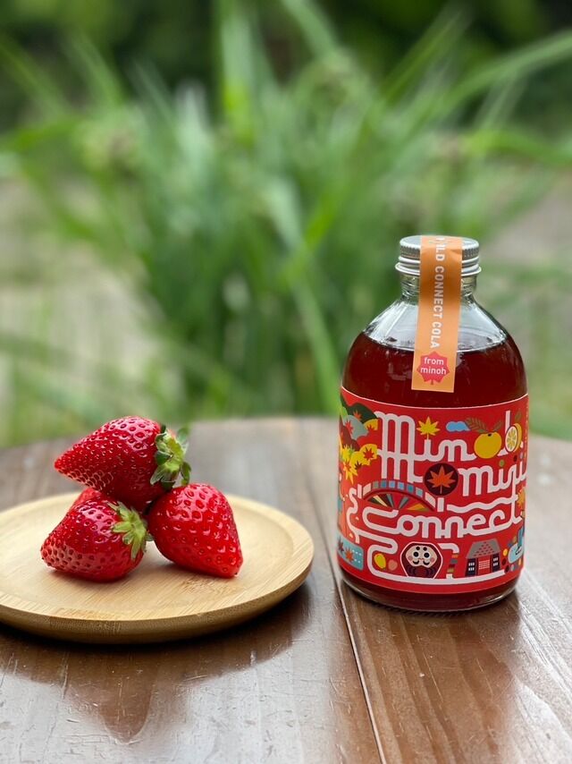 送料込] 箕面もみじワールドコネクトコーラ(250ml)【知己】 | コネクト