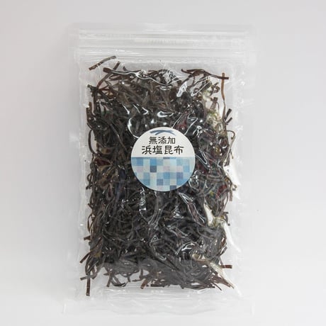 [送料込]＜追加で1袋プレゼント＞無添加浜塩昆布セット(35g×3袋)【鳥居商店】