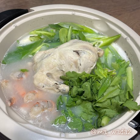 [送料込] ひな鶏の参鶏湯(サムゲタン)(1羽)【高麗食品】