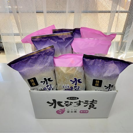 [送料込]泉州水なす ぬか漬け 食べ比べセット（2種 計8個）【富士鷹】