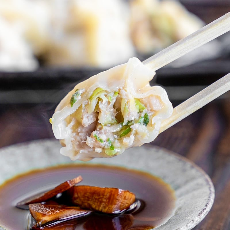 送料込] 台湾水餃子（キャベツ・エビ・ニラ各20個×3袋 計60個）【台湾