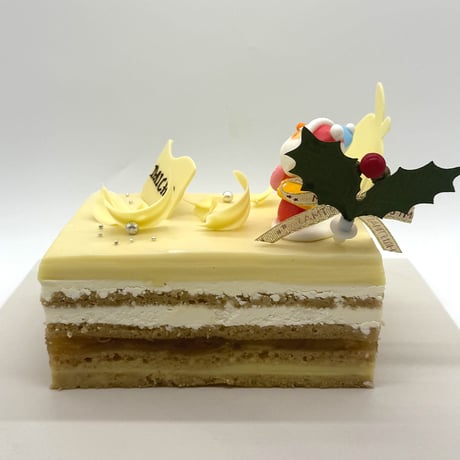【テイクアウト専用】クリスマスケーキ「オペラ・オ・ポム」(18㎝) 【大阪調理製菓専門学校】