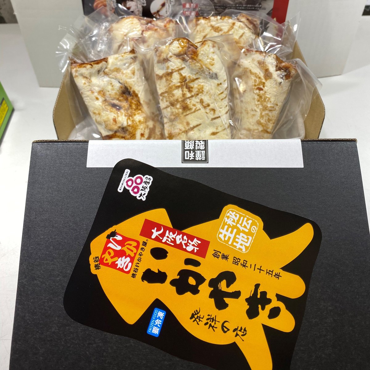 送料込]元祖いかやき(玉子なし)(5枚)【桃谷いかやき屋】 | コネクト