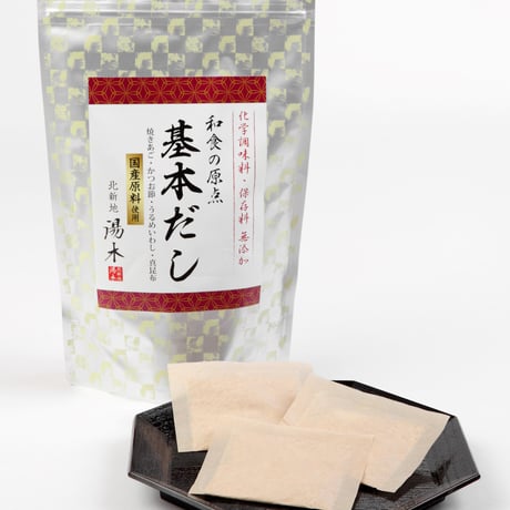 [送料込]<ギフト>基本だしと明太子「誉(ほまれ)」の詰合せ(2種)【日本料理 湯木】
