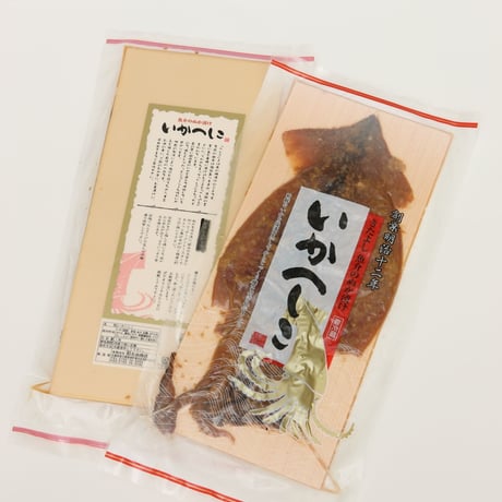 [送料込] 魚介のぬか漬け「イカへしこ」(2枚)【香住北よし】
