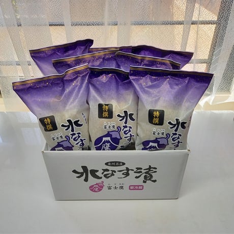 [送料込]泉州水なす ぬか漬け 特撰水なす漬(8個)大阪産【富士鷹】