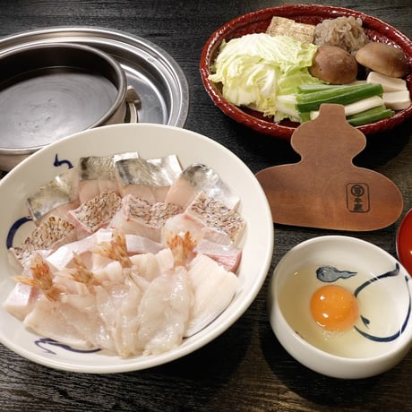[送料込]浪速名物！魚すきのセット（2人前）【丸萬本家】