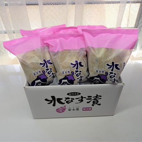 [送料込]泉州水なす ぬか漬け 水なす漬(6個)【富士鷹】