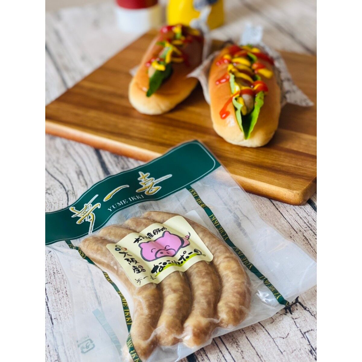 送料込]大阪産ブランド豚「なにわポーク」の無塩せきソーセージ