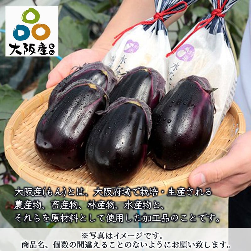 treasure  水なす 送料込]農園直送！特選！水なす漬(2個)＋生水なす(3個)【中出農園