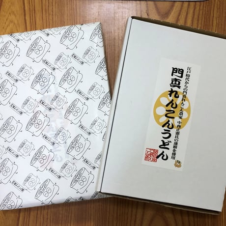 [送料込]門真れんこんうどん(4袋 8人前)【門真れんこん屋】