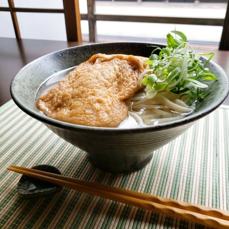 [送料込] きつねうどん&すだちうどん(2種 計4食)【にし家】