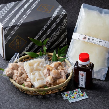 [送料込]いろはの水炊きセット(1～2人前)<スープ2倍>【いろは】