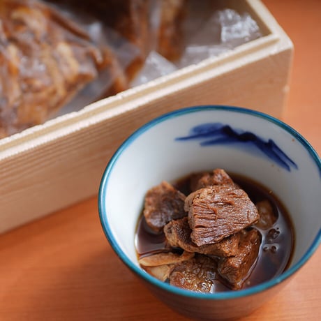[送料込]和牛 牛すじ煮込みセット(80g×10袋)【わさびの花】