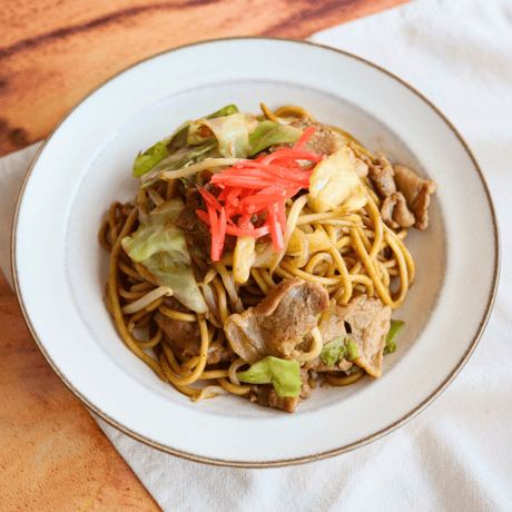 [送料込] なにわの本格焼きそば麺(1kg)【モリヨシ】