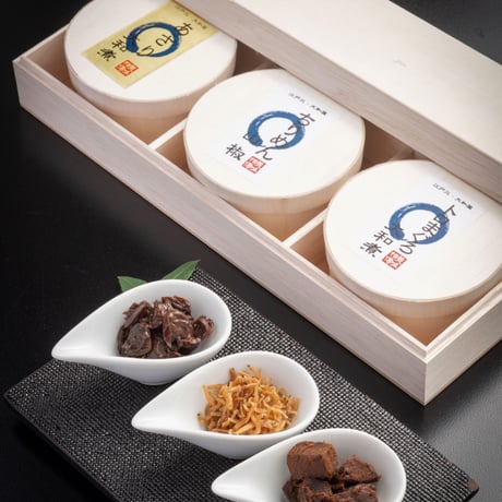[送料込]大和煮 3種詰め合わせ(あさり大和煮・ちりめん山椒・トロまぐろ大和煮)【江戸三・大和屋】