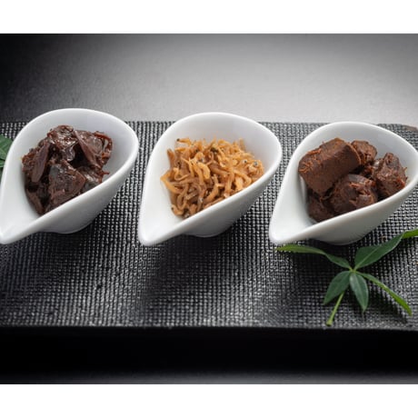 [送料込]大和煮 3種詰め合わせ(あさり大和煮・ちりめん山椒・トロまぐろ大和煮)【江戸三・大和屋】