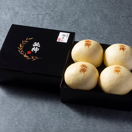 [送料込]美陵鰻の鰻まん(4個)【弧柳】