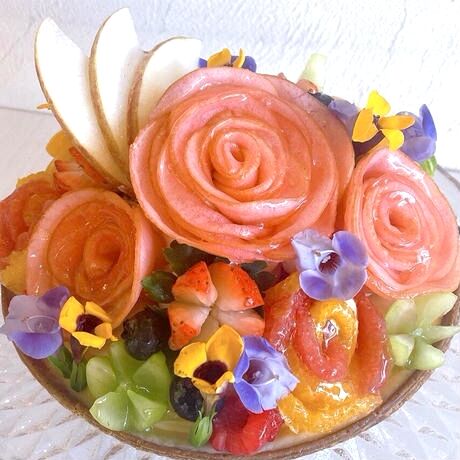 [送料込]バースデーやイベントに　世界に１つの『オーダーキッシュ』(5号)【FlowerQuiche】