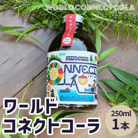 [送料込] ワールドコネクトコーラ (250ml)【知己】
