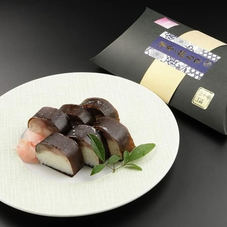 [送料込]京鴨せいろそば(2人前)&小袖鯖寿司セット(1～2人前)【柚子香】