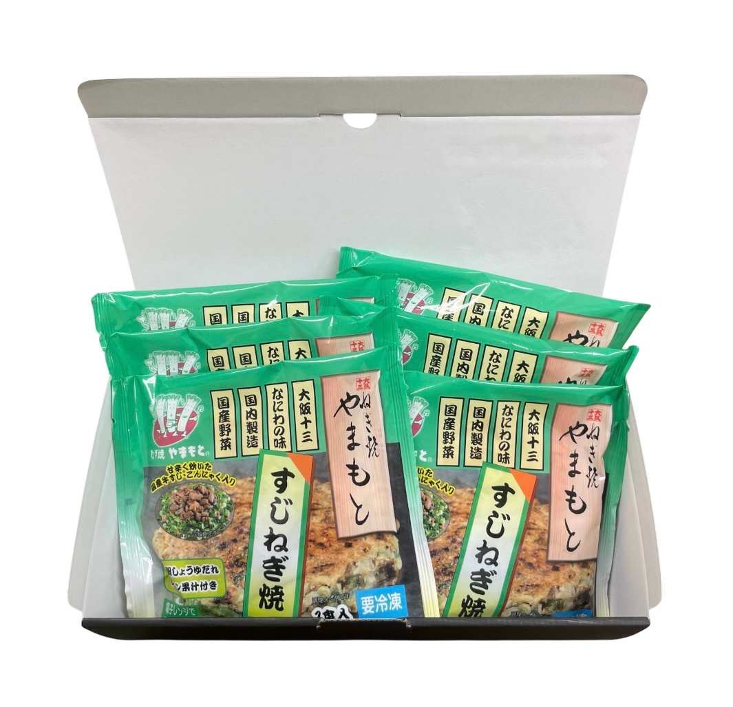 ねぎさん専用 送料込]すじねぎ焼(6枚)【ねぎ焼やまもと】 | コネクト大阪｜大阪の