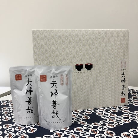 [送料込] <化粧箱入り> 夫婦円満・恋愛成就 法善寺横丁の名物「夫婦善哉」(8パック)【夫婦善哉】