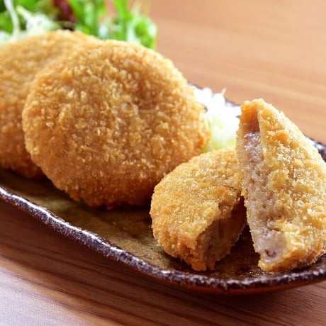 [送料込]熊取産の里芋を使用「くまコロ(熊取コロッケ)」プレーン・カレー味・筍入り(3種 計30個)【くまとりにぎわい観光協会】