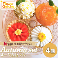 [送料込]フラワーキッシュ「オータムセット」(4種)【FlowerQuiche】