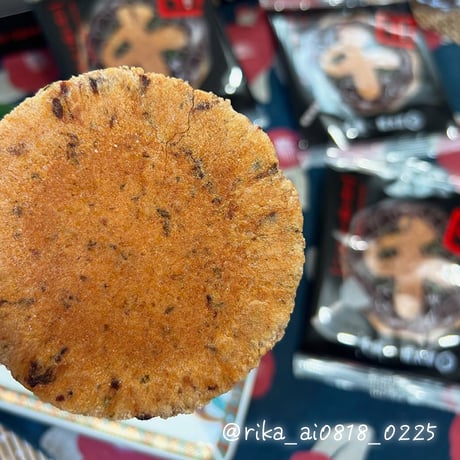[送料込]“めんべい”の「福太郎」とコラボ！お好み焼味せんべい（6袋(12枚)入 5箱)【千房】