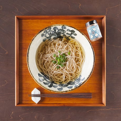 [送料込]総本家浪花そばの半生麺蕎麦セット(4人前)【総本家浪花そば】