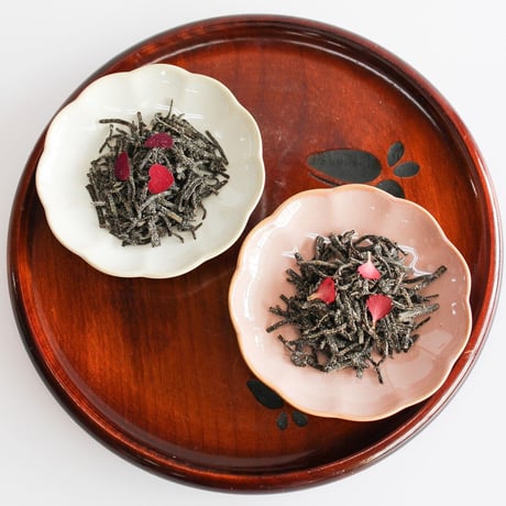 [送料込] ＜絹糸塩昆布1袋を追加でプレゼント＞Hana塩昆布 巾着袋入り(2種 計4袋)【鳥居商店】