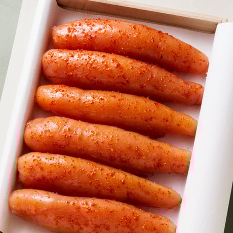 [送料込]高級明太子「誉(ほまれ)」(5~7本 360g)(木箱)【日本料理 湯木】