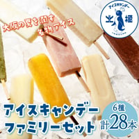 [送料込]北極 アイスキャンデー ファミリーセット (6種 計28本)【北極】