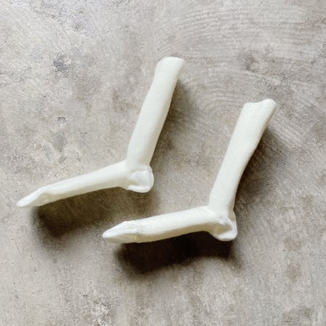 WOOL SIZELESS SOCKS ウールサイズレスソックス　②ホワイト