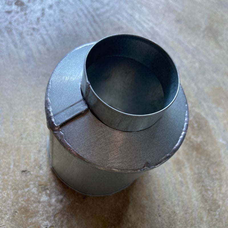 台湾トタンお茶缶小（写真右） | QQ実験所