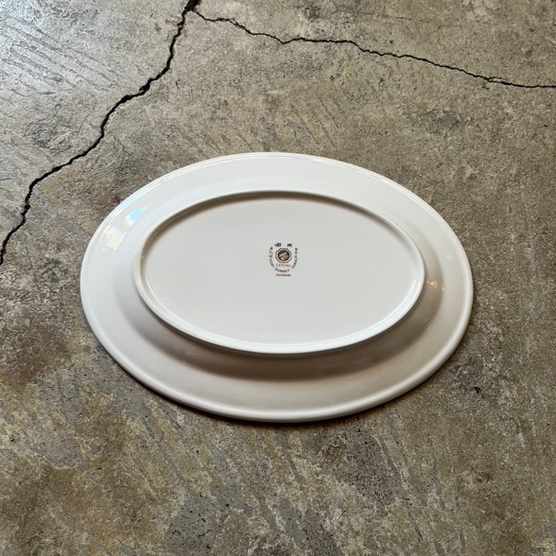 大同 オーバル皿21cm（写真1枚目上） | QQ実験所