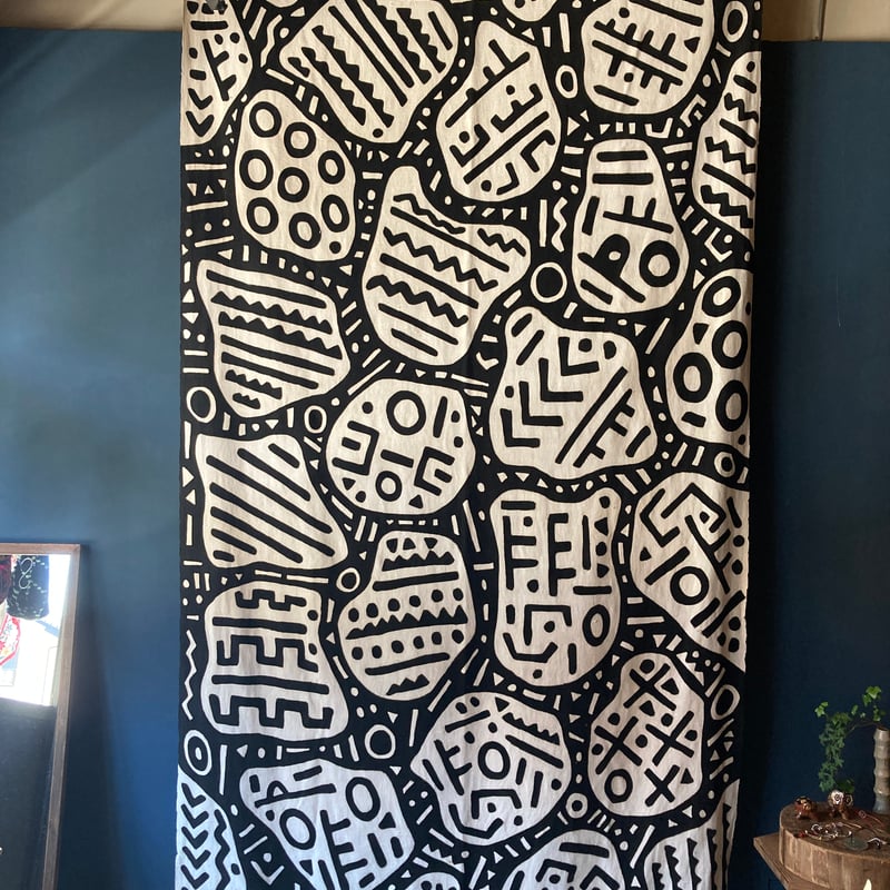 アフリカ泥染め大判布 | QQ実験所